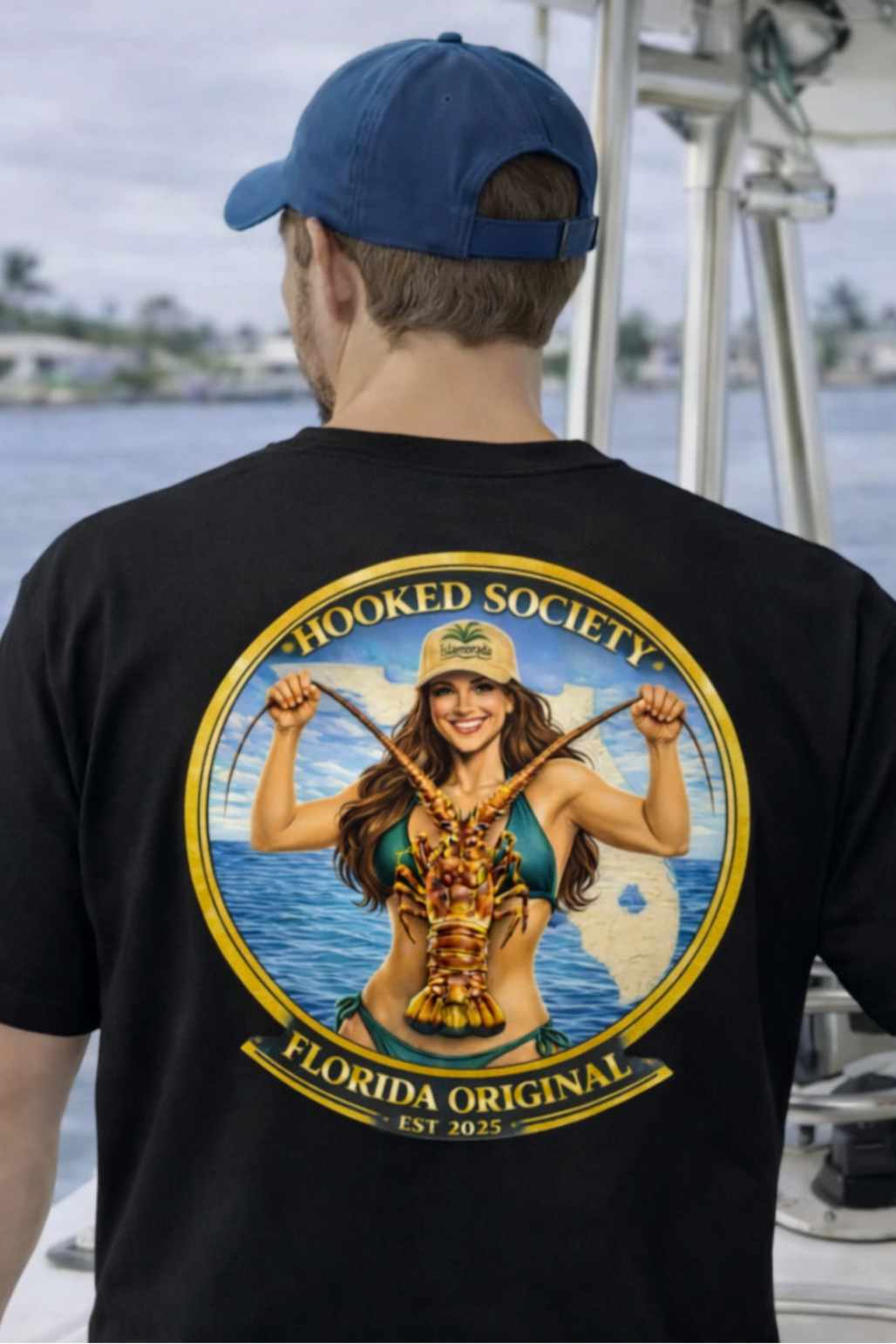 Islamorada Lobster Fishing Shirt – Florida Keys Premium Tee