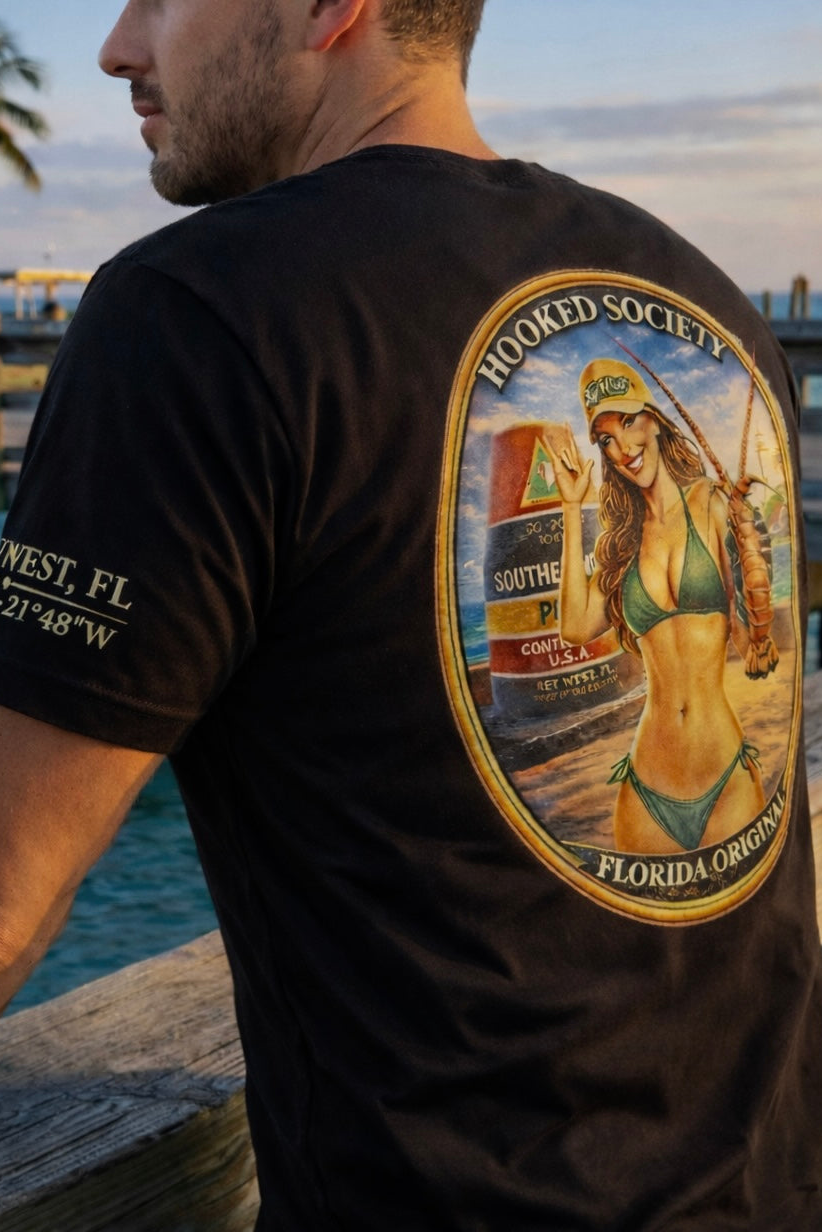 Key West Lobster Fishing Shirt – Florida Original Premium Tee