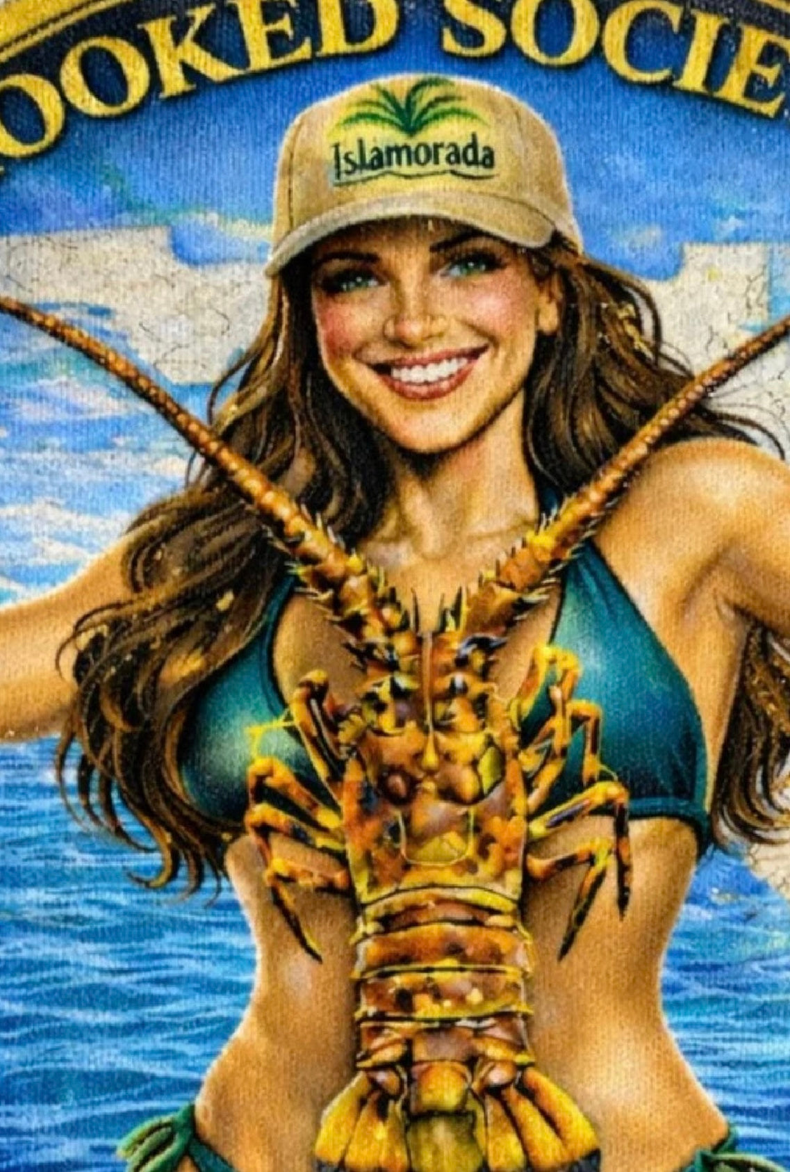 Islamorada Lobster Fishing Shirt – Florida Keys Premium Tee