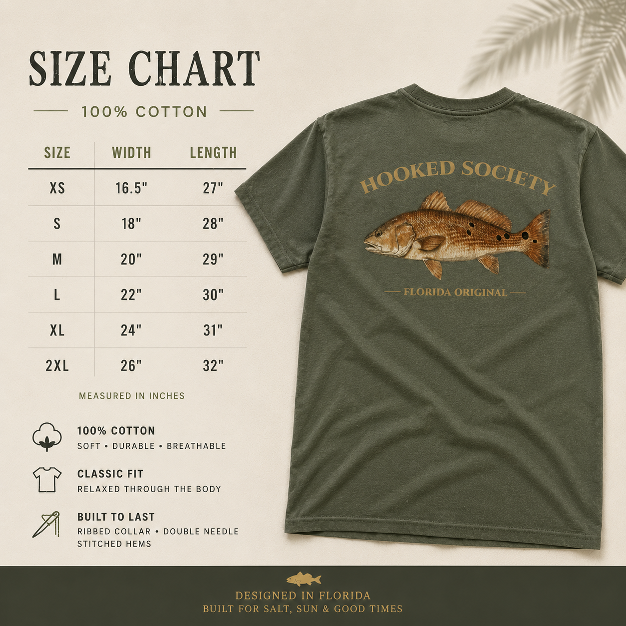 Florida OG Redfish Tee