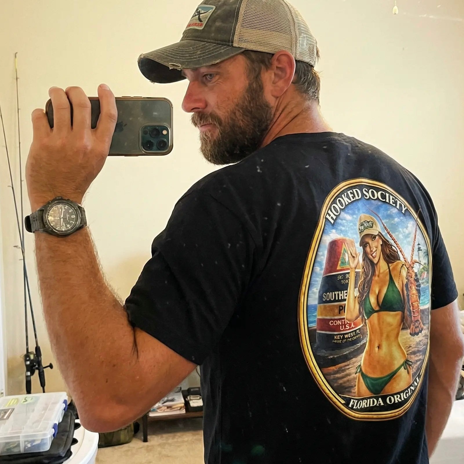 Key West Lobster Fishing Shirt – Florida Original Premium Tee